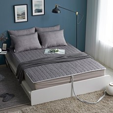 센스 세미 마이크로화이버 온수매트커버 / S Q 사이즈, 그레이