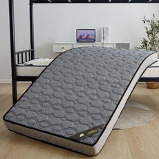 매트리스 토퍼 천연 라텍스 더블 퀸 바닥 메모리폼, 2. A타입 그레이 6cm