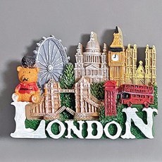 냉장고자석 파리 스위스 스페인 프라하 프랑스 이탈리아 런던 독일 마그넷 마그네틱 기념품, 영국08.런던