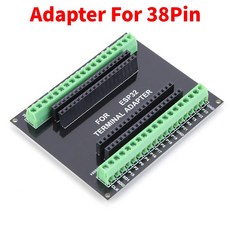 32 개발 보드 32S 초저전력 듀얼 32D/32U WIFI 블루투스 코어, 01 Adapter For 38Pin_01 CHINA, 1개