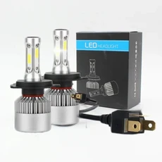 2pcs 자동차 S2 헤드 라이트 전구 LED H1 9005 72W 8000LM 6500K 오류 없음 램프 낮은 빔 9-36V 조명, 01 2PCS, 02 9006/hb4