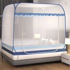 올팩트 원터치모기장 사각모기장텐트, ETN큐브형 사각원터치모기장(FAMILY200X220)