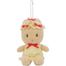나카지마 마론크림 나이트 캡 리본 산리오 캐릭터즈 키링 볼체인 봉제 누이 인형 -7월발매