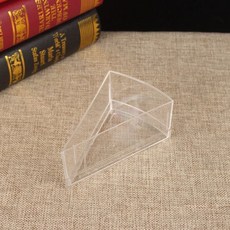케이크 포장용기 크라프트 투명창 조각 베이커리, 180ml 투명 바닥 단일 컵, 50개, 1개