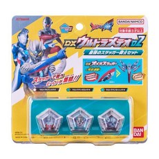 BANDAI 超人力霸王DX 奧米加星石 02 頭鏢英雄套組, 1個