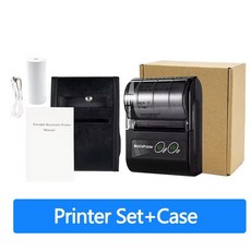 58mm 휴대용 미니 프린터 라벨 소규모 비즈니스 컴퓨터 무선 영수증 블루투스 포켓