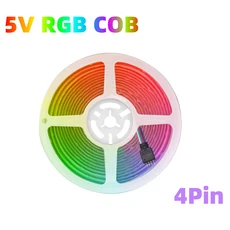 5V RGB 네온 스트립 라이트 1M 2M 3M 3AA 배터리 상자 블루투스 원격 제어 방수 유연한 리본 테이프 홈 장, 01 발광 색상4, 03 0.5미터