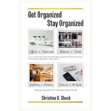 (영문도서) Get Organized Stay Organized Paperback, Christine Shuck, English, 9781955150286