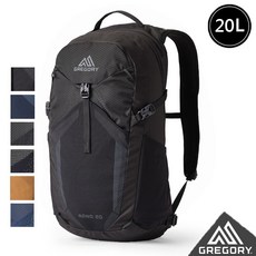 Gregory Nano 20 輕量多功能背包, OPTIC BLACK 光學黑