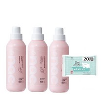 nac nac 濃縮嬰兒柔衣精 600ML (2025/02製) 新生兒衣物可用 柔衣精 電子發票, 1個, 新款包裝-3罐+贈麗嬰房濕巾20抽1包, 700L