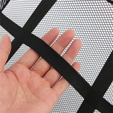 밀셀코 메쉬 허리쿠션 블랙 의자허리받침