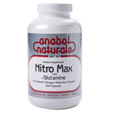Anabol Naturals Nitro Max L-麩醯胺酸膠囊, 1個