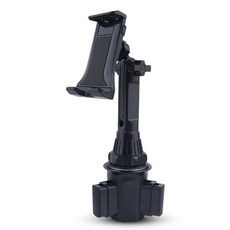 AUTO CREW 汽車杯架平板電腦支架 AC-52, 1個, 黑色