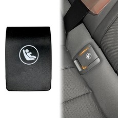 BJchiwu 후면 어린이 안전 시트 앵커 Isofix 커버 슬롯 캡 BMW 5 시리즈 G30 G31 G32 2017-2022 M5 518 520 520i 525 530 540, 블랙