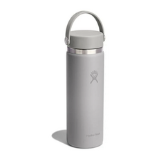 Hydro Flask 20oz寬口真空保溫鋼瓶 提把保溫瓶 粉灰 592ml, 1個