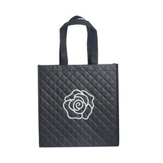 다회용 플라워 부직포 쇼핑백 가방 에코백 답례품 판촉물, 1개, 단일옵션