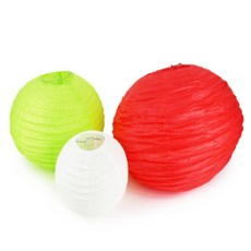 wizimall 원형 컬러 한지 종이 등갓커버 조명갓, 화이트 20cm