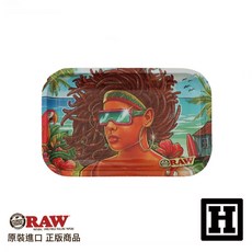 [H Market] 西班牙原裝 RAW Metal Rolling Tray 鐵盤 Joint 捲菸盤 SMALL, 1個, BRAZIL 3