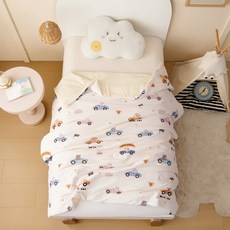 a類涼感幼兒園兒童夏涼空調午睡夏季被子單人涼感絲薄款機洗