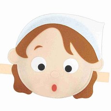 명작동화머리띠 신데렐라 얼굴가면