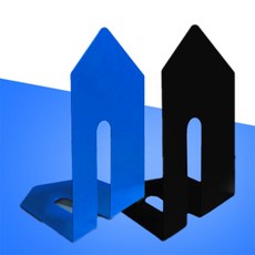 라기라린 북엔드 스틸 2P 튼튼한북앤드, 블루