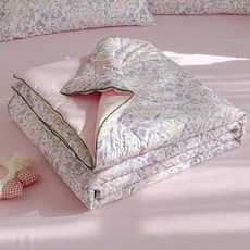 물세탁 가능한 면 여름용 이불 에어컨 이불 세탁기 사용 가능한 얇은 이불, 150*200cm 싱글 여름 이불, 맑은 날의 고양이