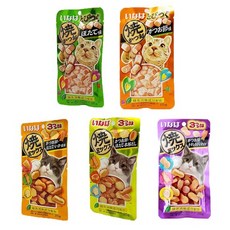이나바 야끼믹스 고양이 마약간식 5종 세트, 1세트, 3종 5개세트