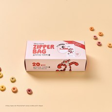 [모던하우스] [디즈니] 푸 슬라이딩 지퍼백 롱 20매