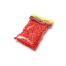 스티로폼 알갱이 빨강 원료입자 5mm, 1개
