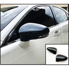 Lexus RC 2014-2018 RC300 RC350 RC F 卡夢水轉碳纖後視鏡蓋, 1個