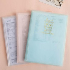 孕期產檢資料冊 孕婦檢查報告收納文件夾, 1個, 白色2頁A4A5裝6張都沒送,全新帶蓋防掉卡插袋贈標籤貼