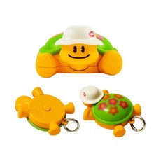 위글위글 줄자 카밍터틀 휴대용 미니 줄자 키링 200cm, 1개