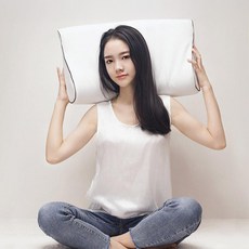 숙면 유도 3D 메모리폼 경추베개 L사이즈 커버포함 기능성 목지지 베개 수면 건강베개 거북목케어, 1개, 단품