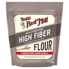 Bob's Red Mill 高纖全麥麵粉, 1.36kg, 1個