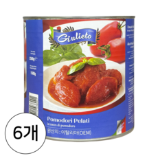 줄리에토 토마토홀 2.5kg, 6개