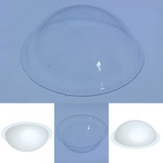 투명 반구 (소 10개) 둥근 플라스틱돔 케이스 포장 꾸미기 미술 만들기 재료 DIY