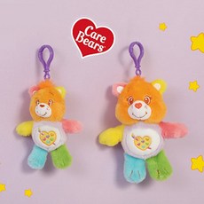 워크 오브 하트 베어 봉제인형, 10cm, 혼합색상, 1개