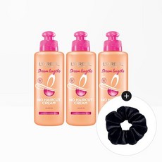 드림랭스 노 헤어컷 크림 200ml 3개+스크런치(랜덤)