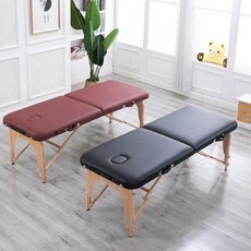 휴대용 접이식 미용베드 이동식 마사지 침대, 일반+배낭, 버건디
