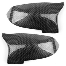 BMW後視鏡蓋 適用F10 5系列 2014-2016 碳纖維紋路 極限超快感, 1個