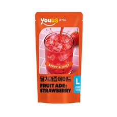 26 유어스 딸기과즙에이드, 12개, 340ml