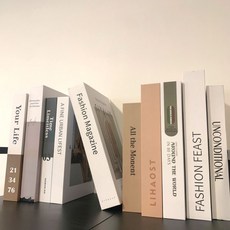 매장디스플레이 빈티지소품 모형장식책 쇼윈도책세트, 디자인랜덤발송(3권)