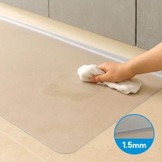 릴렉 투명 주방 발매트 PVC 부엌 싱크대 60x180, 1개