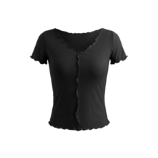 이이엘댄스 프릴 발레 티셔츠 성인 발레복 반팔 워머 상의 옷 의상