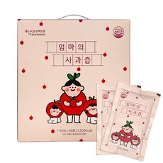 하우스팜 경북 영주사과 100% 사과 생즙 사과즙 착즙, 50팩, 110g