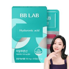 [무료배송/오늘출발] 비비랩 히알루론산 120mg 피쉬콜라겐 엘라스틴 피부건강, 30정, 1개
