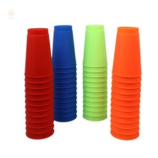 산프로컬렉션 스택킹컵 12입 컵쌓기컵, 그린