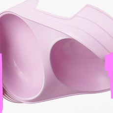 치리파리 반려동물 식기 반려견물그릇, 핑크