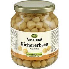 독일 알나투라 Alnatura Bio Kichererbsen 병아리콩 통조림, 2개