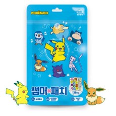 태양생활건강 포켓몬스터 모기퇴치 썸머패치 136p, MIX 혼합, 1개